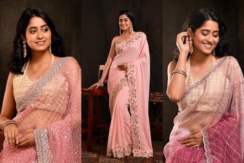 Pink Sarees To Buy This Wedding Season