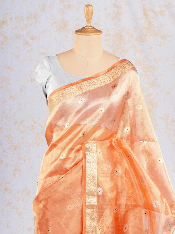 Tissue Silk Banarasi Sarees