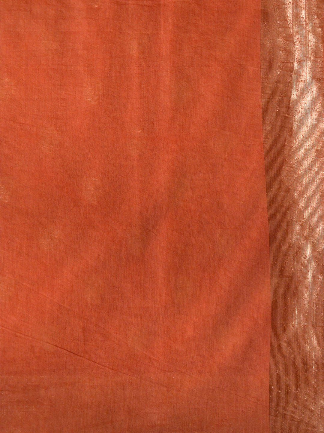 Peach Chanderi Cotton Banarasi Saree SA003PEA_5