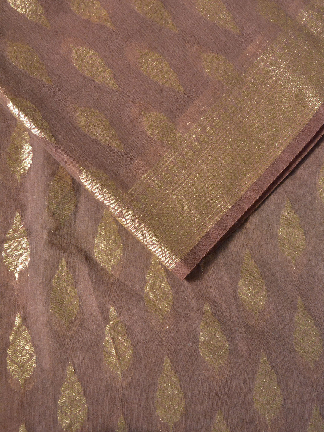 Purple Chanderi Cotton Banarasi Saree SA004PUR_2