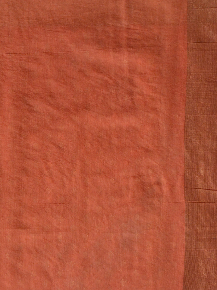 Peach Pink Chanderi Cotton Banarasi Saree SA009PNK