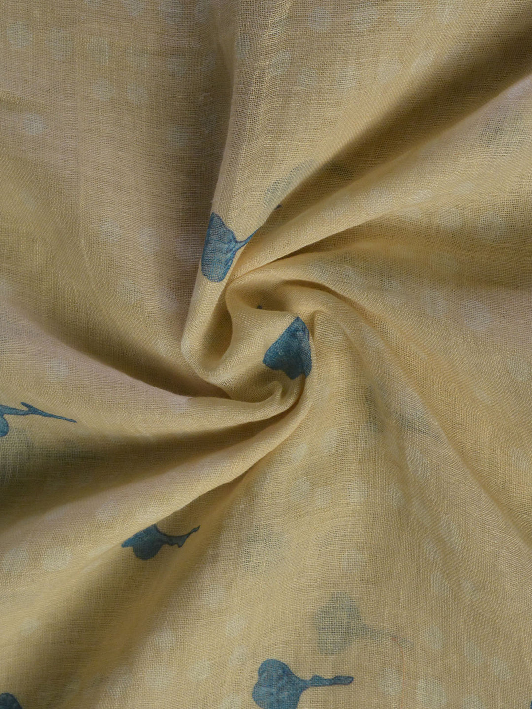 Cream Linen Silk Banarasi Saree SA061CRM_4